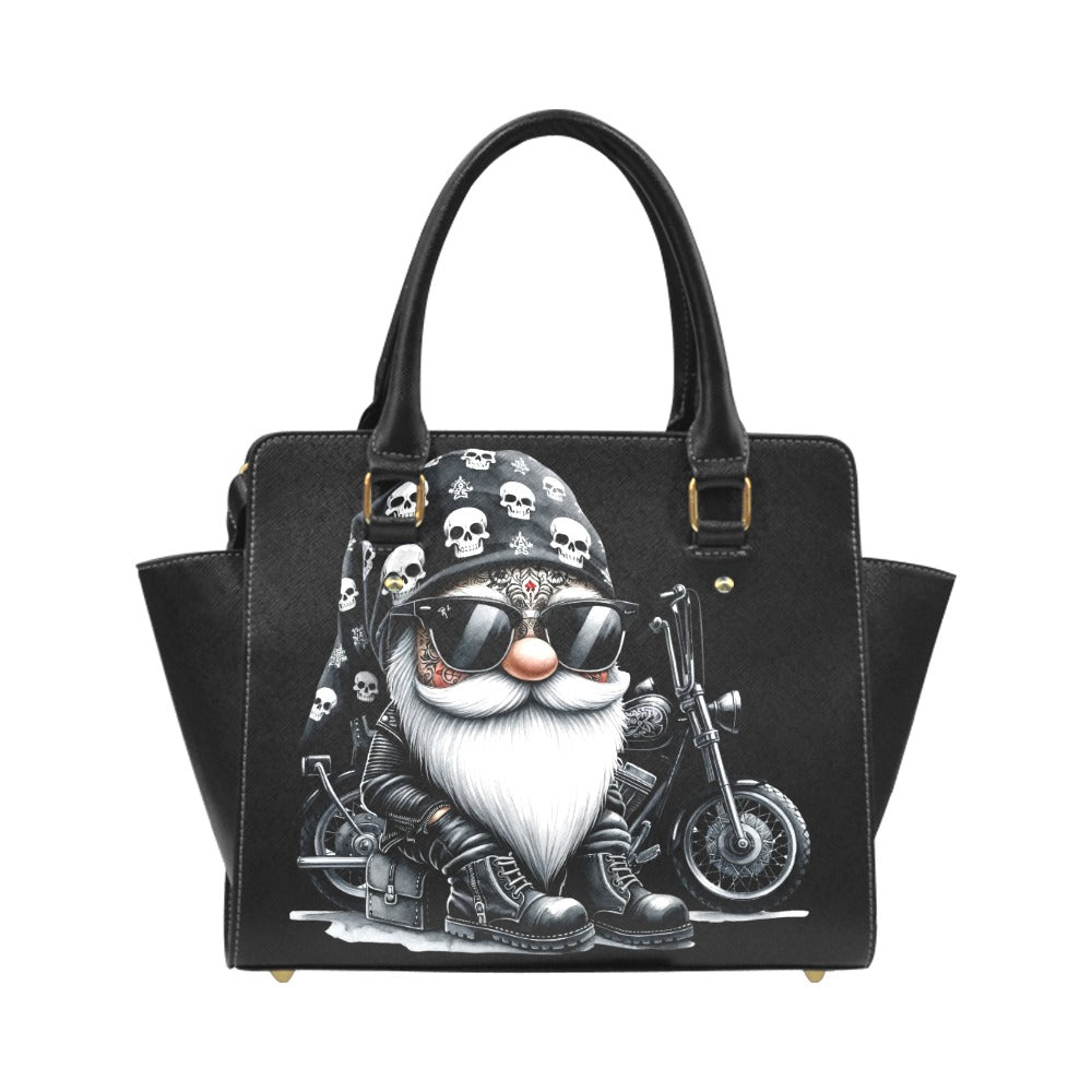 Biker Gnome Classic Shoulder Handbag