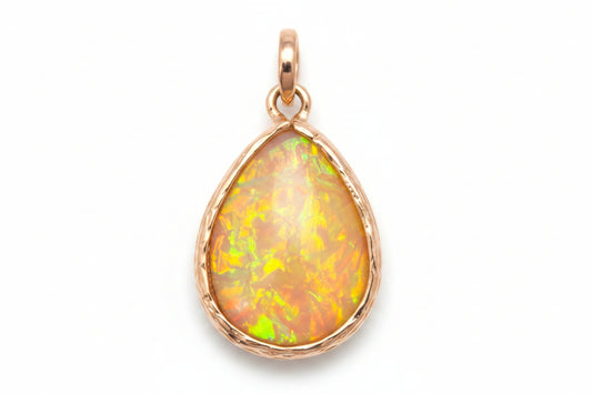 Fire Opal Necklace