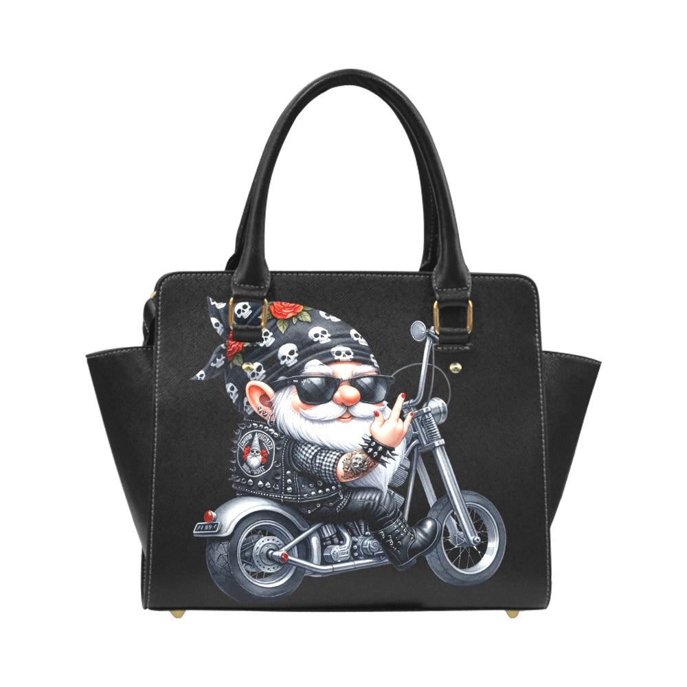 Biker Gnome Classic Shoulder Handbag