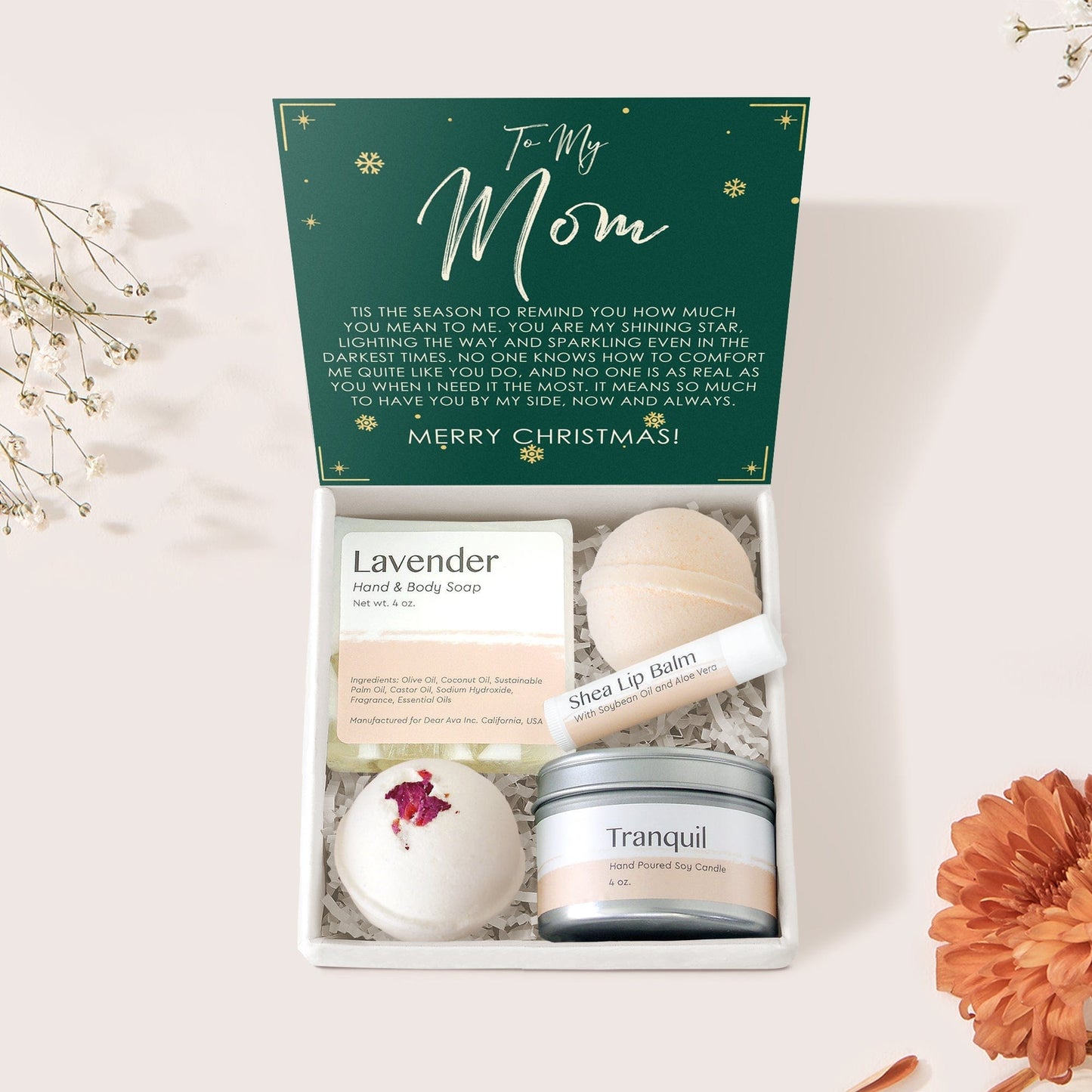 Christmas Gift for Mom Spa Gift Box