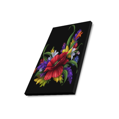 Floral Framed Canvas Print