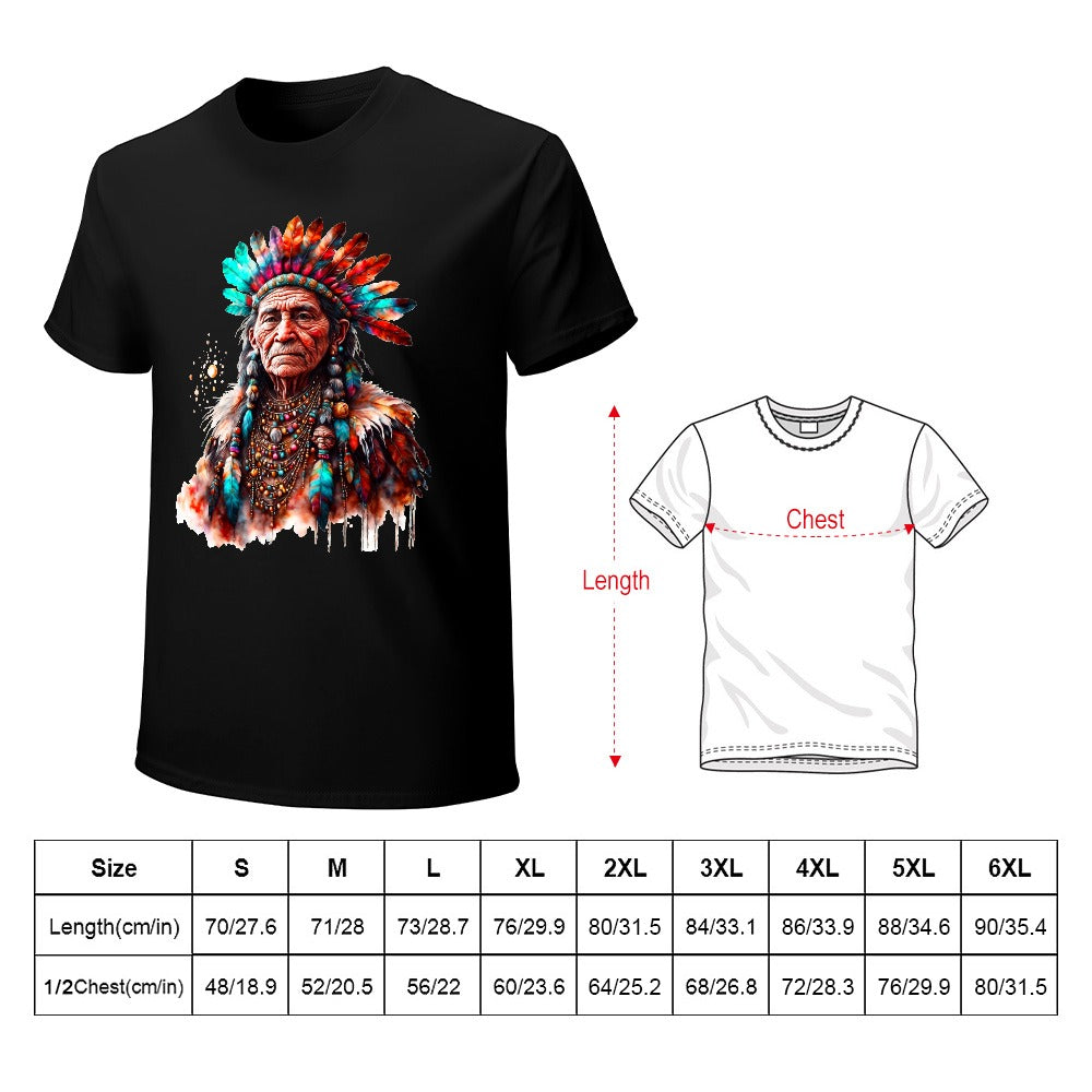 Native Men's T-shirt 100% Cotton