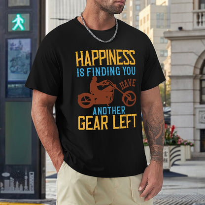 Happiness Is Finding Another Gear Men's T-shirt 100% cotton