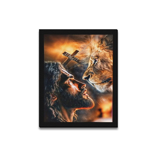 Kings of Kings Framed Canvas Print