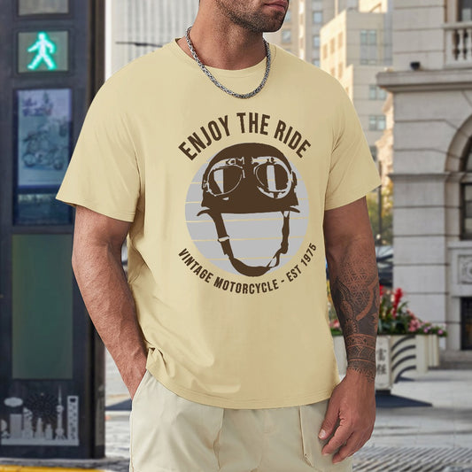Enjoy The Ride Men's T-shirt 100% Cotton