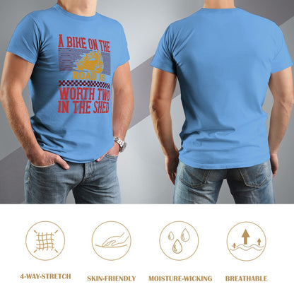 Worth Two In The Shed Men's T-shirt 100% Cotton