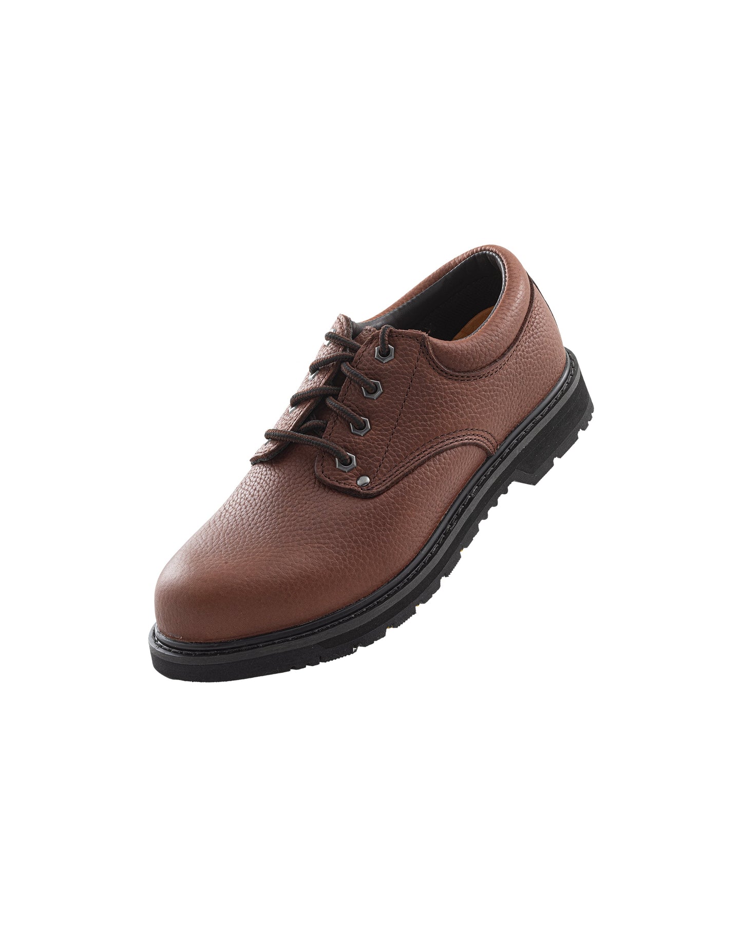Diehard Brown Oxford Slip Resistant Work Shoes [R82442]