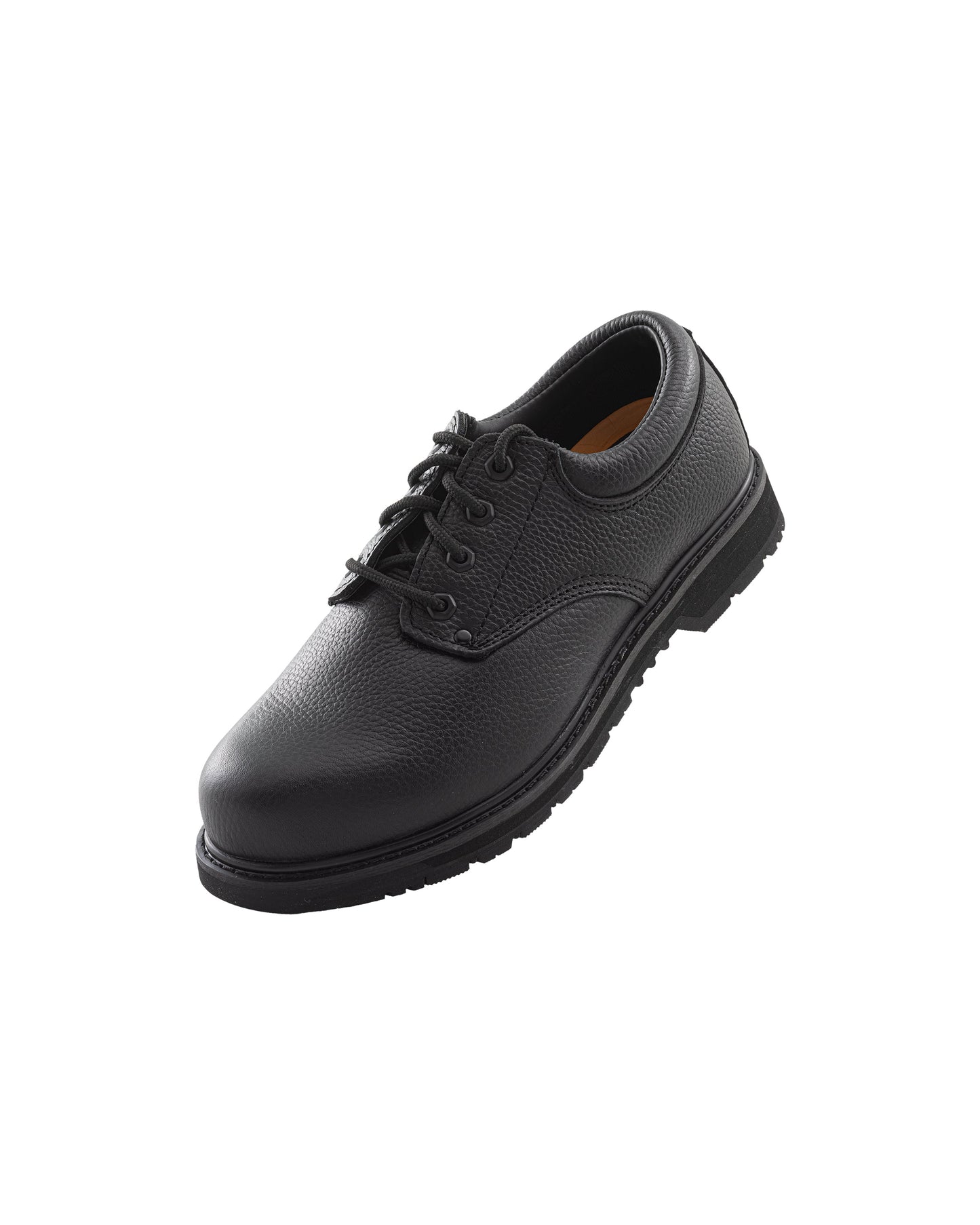 Diehard Black Steel Toe Oxford Slip Resistant Work Shoes [R82441]