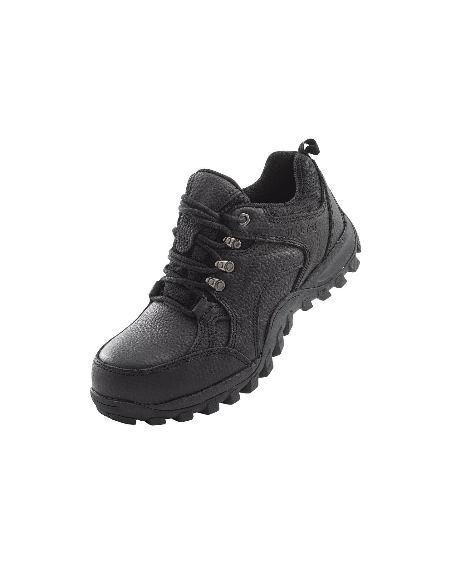 Diehard Black Tactical Steel Toe Slip-resistant Work Shoes [R82997]