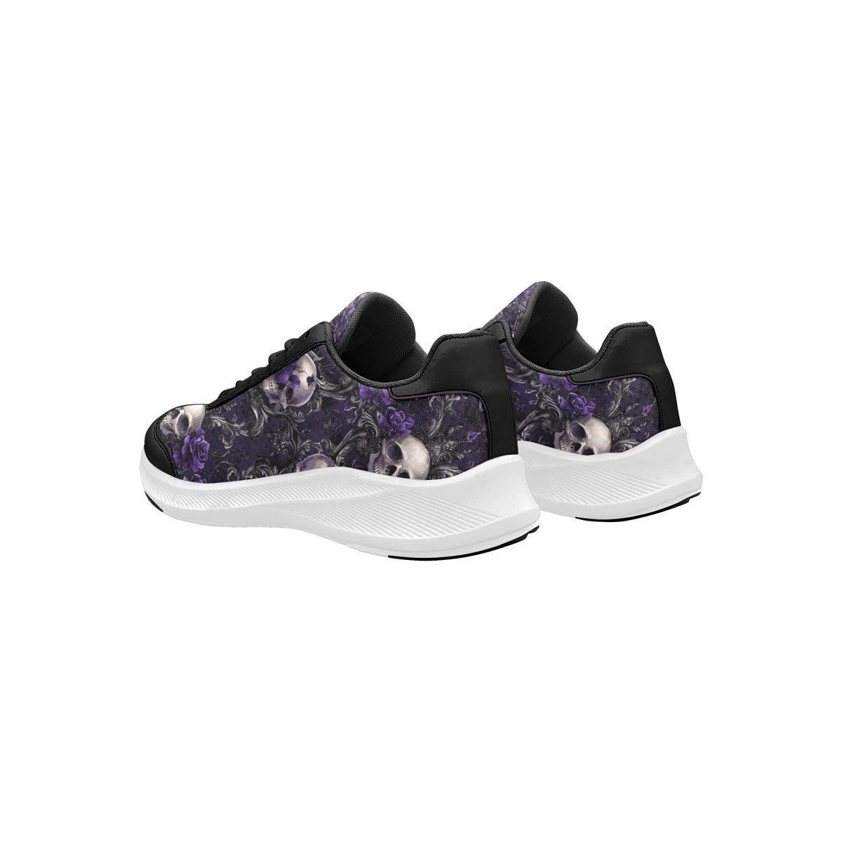 Gothic Skulls Women's Mudguard Running Shoes
