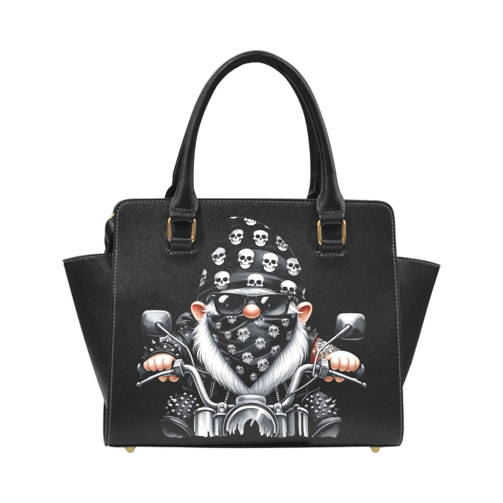 Biker Gnome Classic Shoulder Handbag