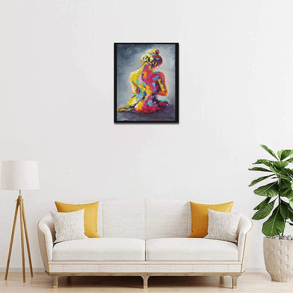 Beauty in Color Frame Canvas Print