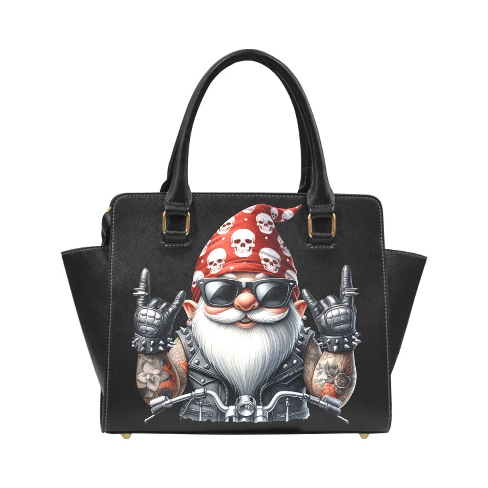 Biker Gnome Classic Shoulder Handbag