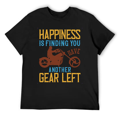 Happiness Is Finding Another Gear Men's T-shirt 100% cotton