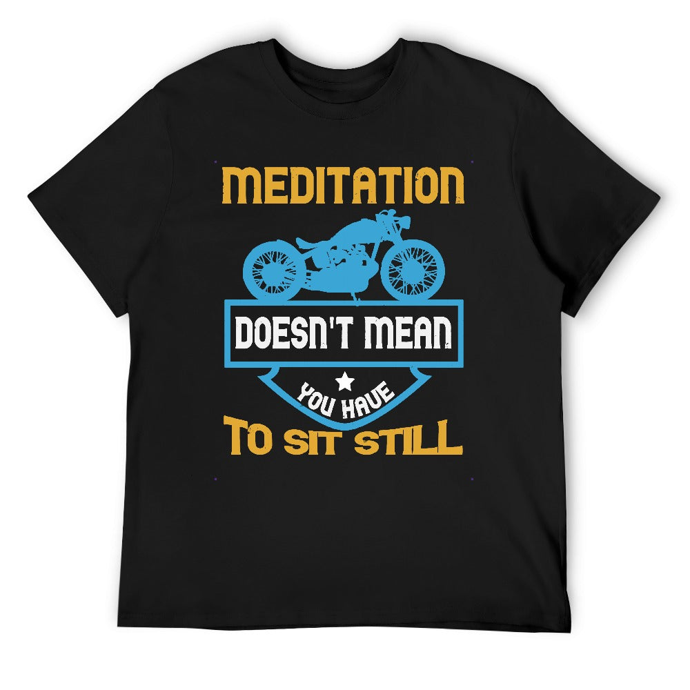 Meditation Men's T-shirt 100% cotton