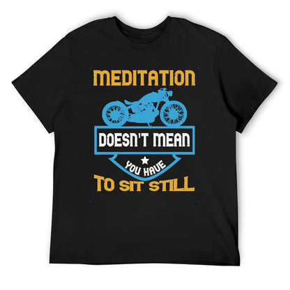 Meditation Men's T-shirt 100% cotton