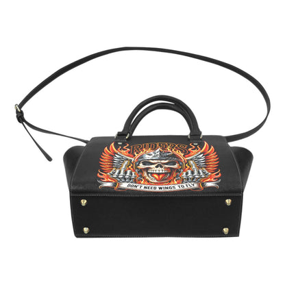 Riders Don't Need Wings To Fly Classic Shoulder Handbag
