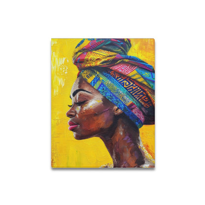 African Collection Frame Canvas Print