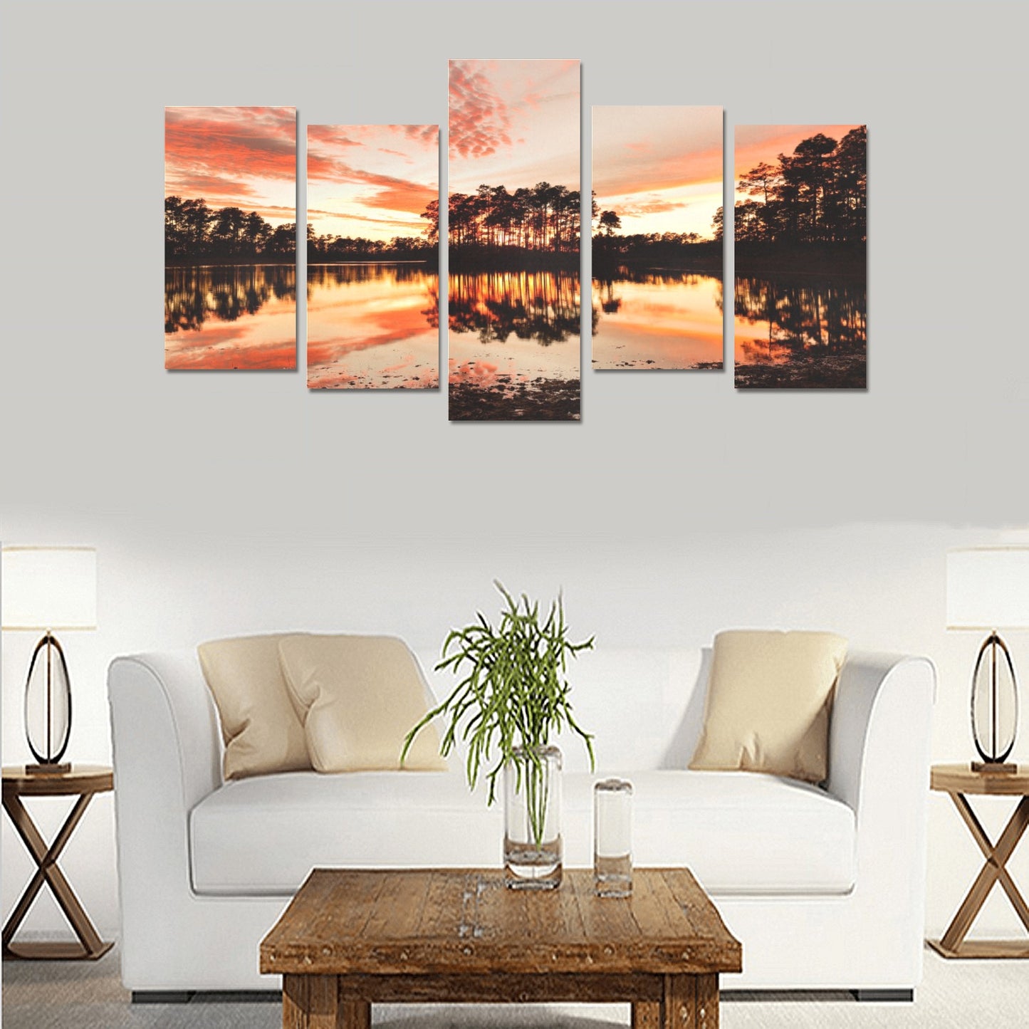 Sunset Canvas Wall Art Prints