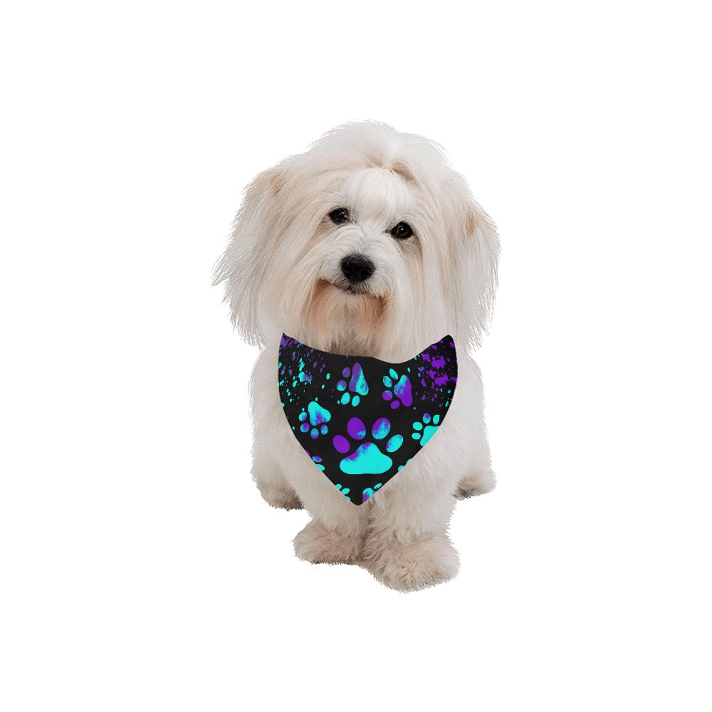 Paw Print Dog Bandana