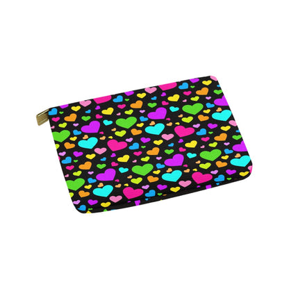 Hearts Small Carry-All Pouch