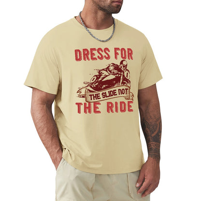 Dress For The Slide Men's T-shirt 100% Cotton