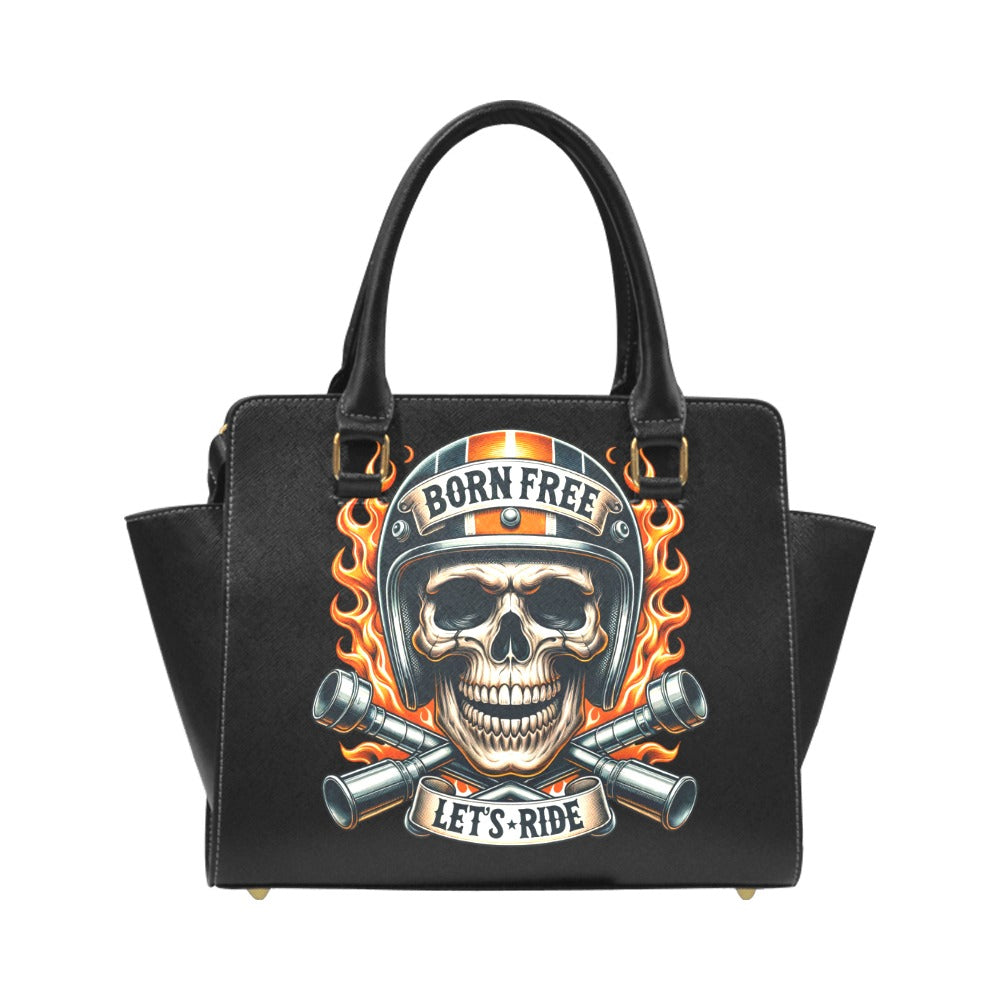Born Free Lets Ride Classic Shoulder Handbag