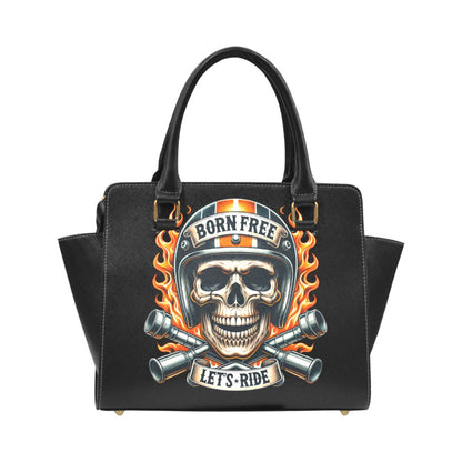 Born Free Lets Ride Classic Shoulder Handbag