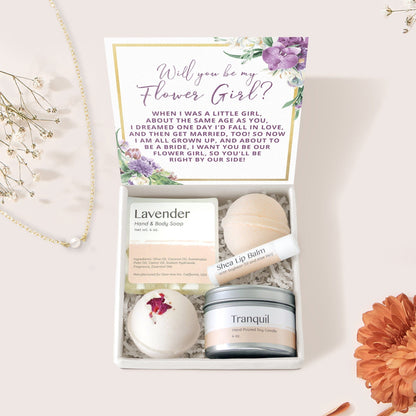 Flower Girl Spa Gift Box