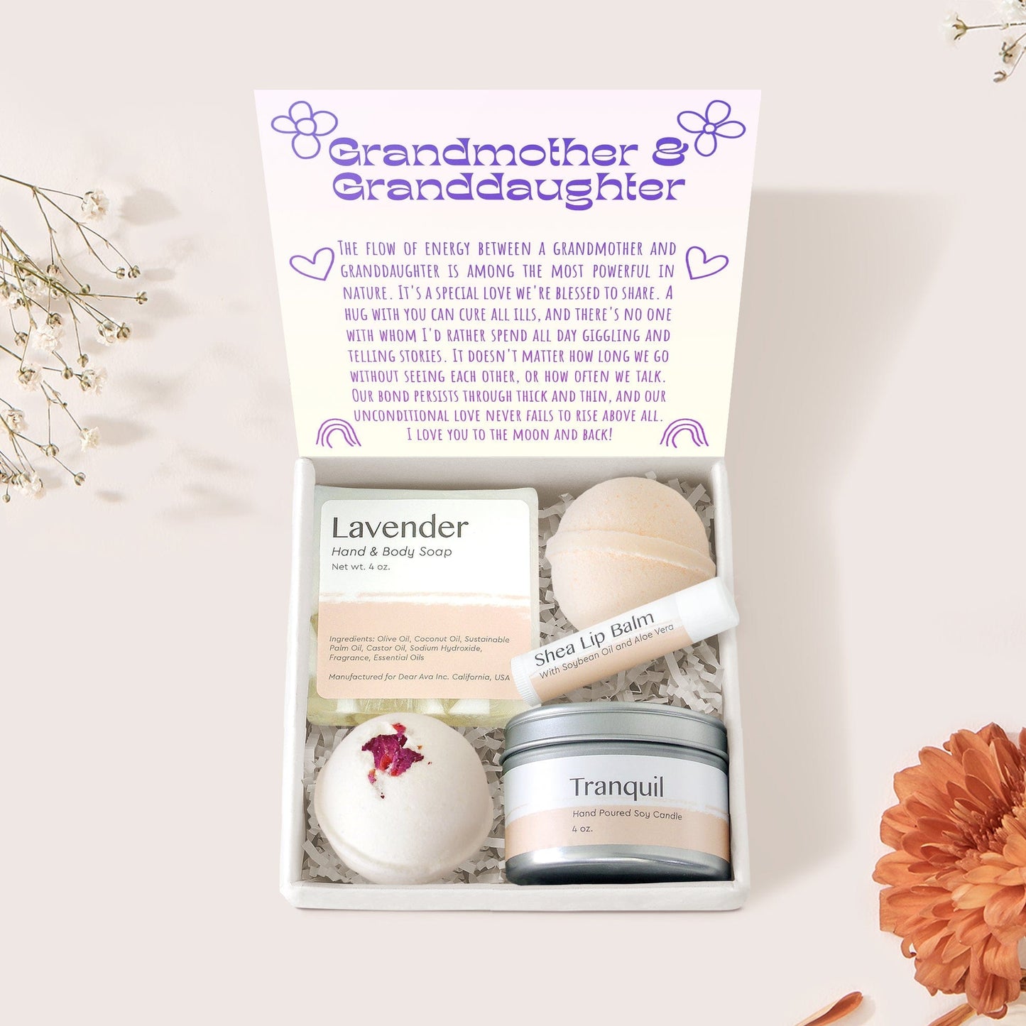 Grandmother & Granddaughter  Gift Box Set