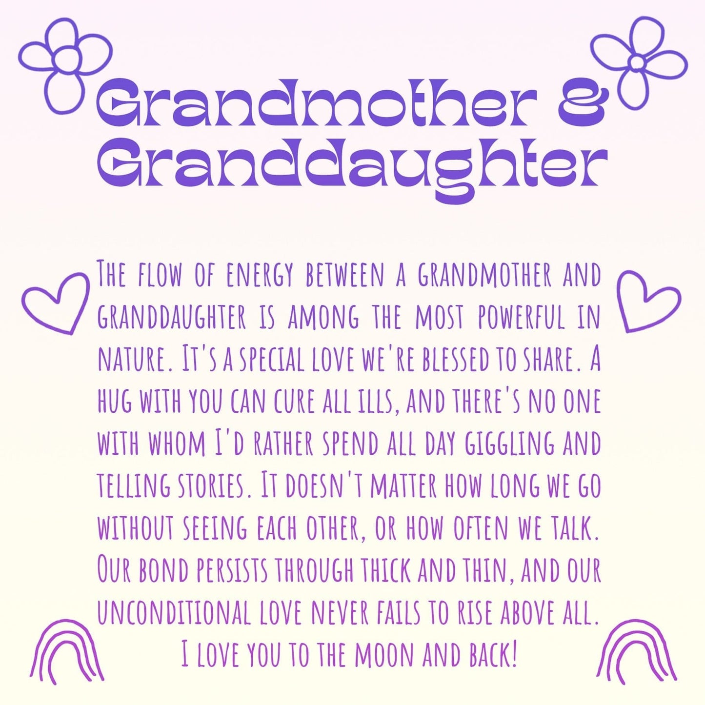 Grandmother & Granddaughter  Gift Box Set