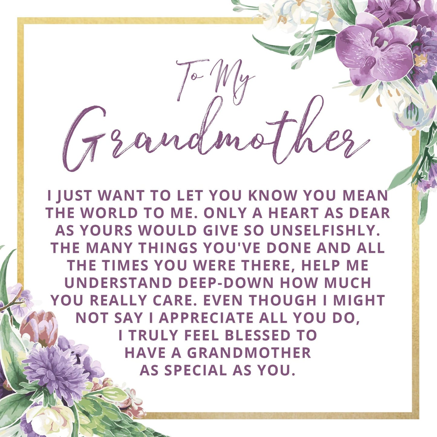 Grandmother Spa Gift Box