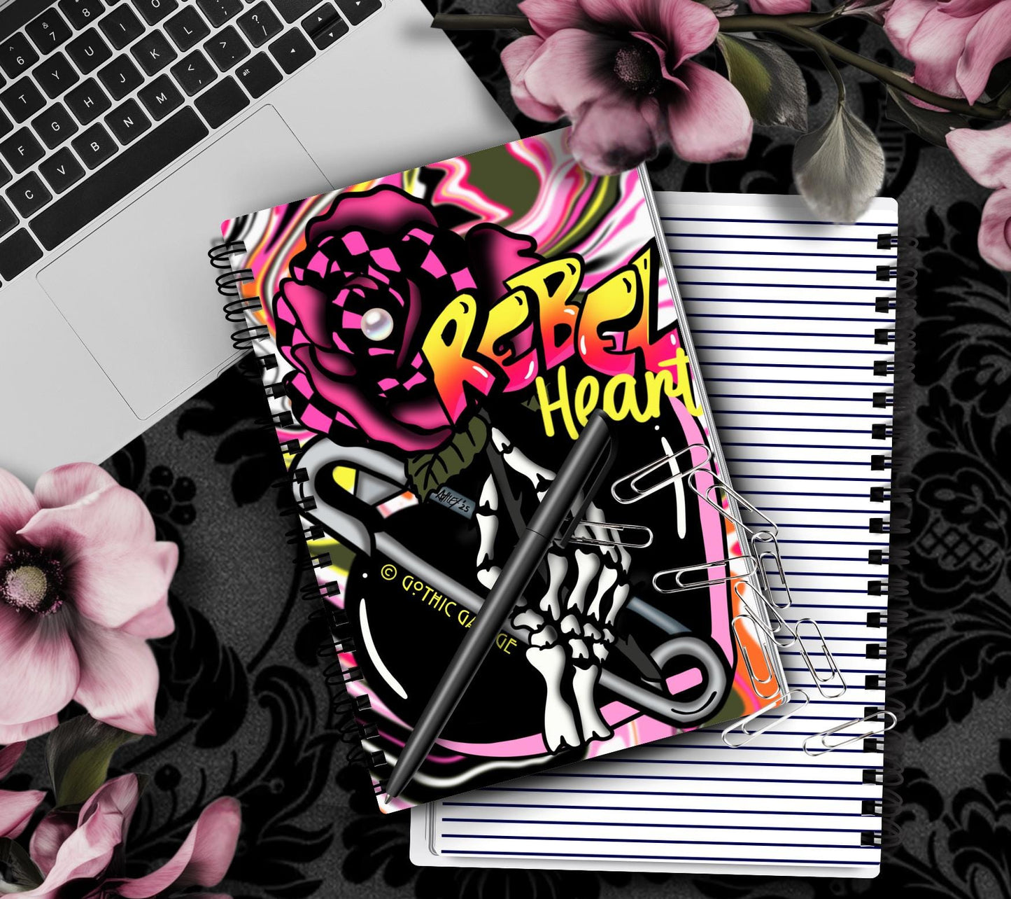 Rebel Heart – Gothic Punk Love Notebook