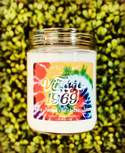Vintage 1969 – 7 oz / 12 oz Candle