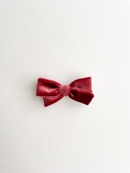 Terracotta Velvet Pinwheel