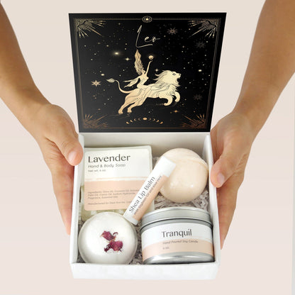 Leo Deity Zodiac Gift Box Set
