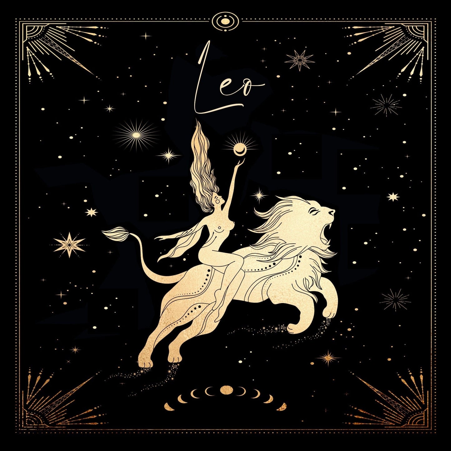 Leo Deity Zodiac Gift Box Set