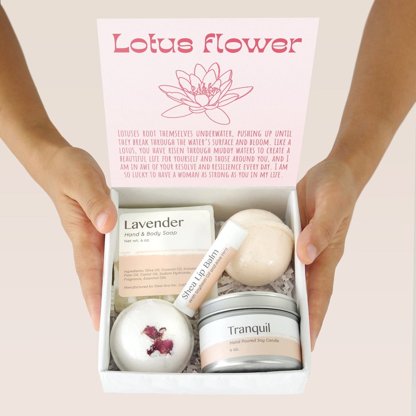 Lotus Spa Gift Box Set