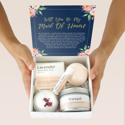 Maid of Honor Spa Gift Box