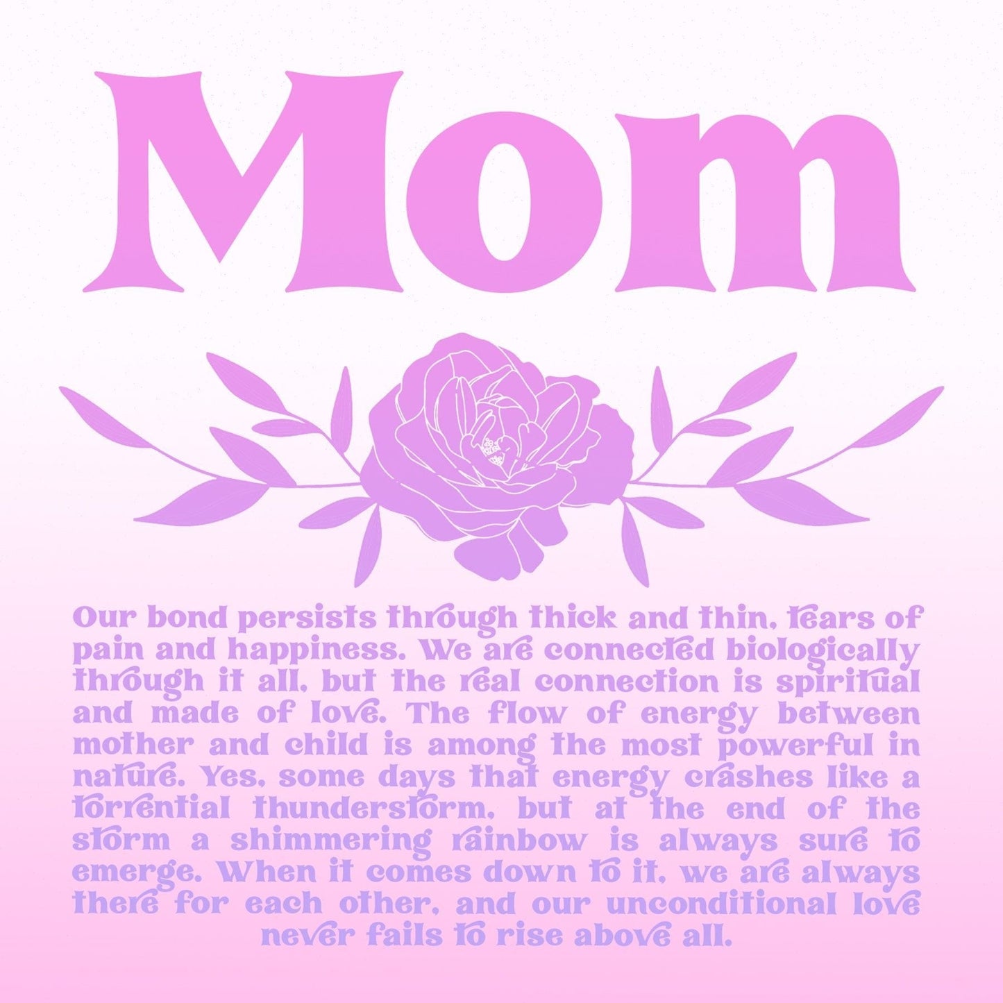 Mom Double Circle Necklace Gift Box Set