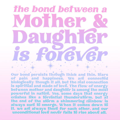 Mother & Daughter Double Circle Necklace Gift Box Set