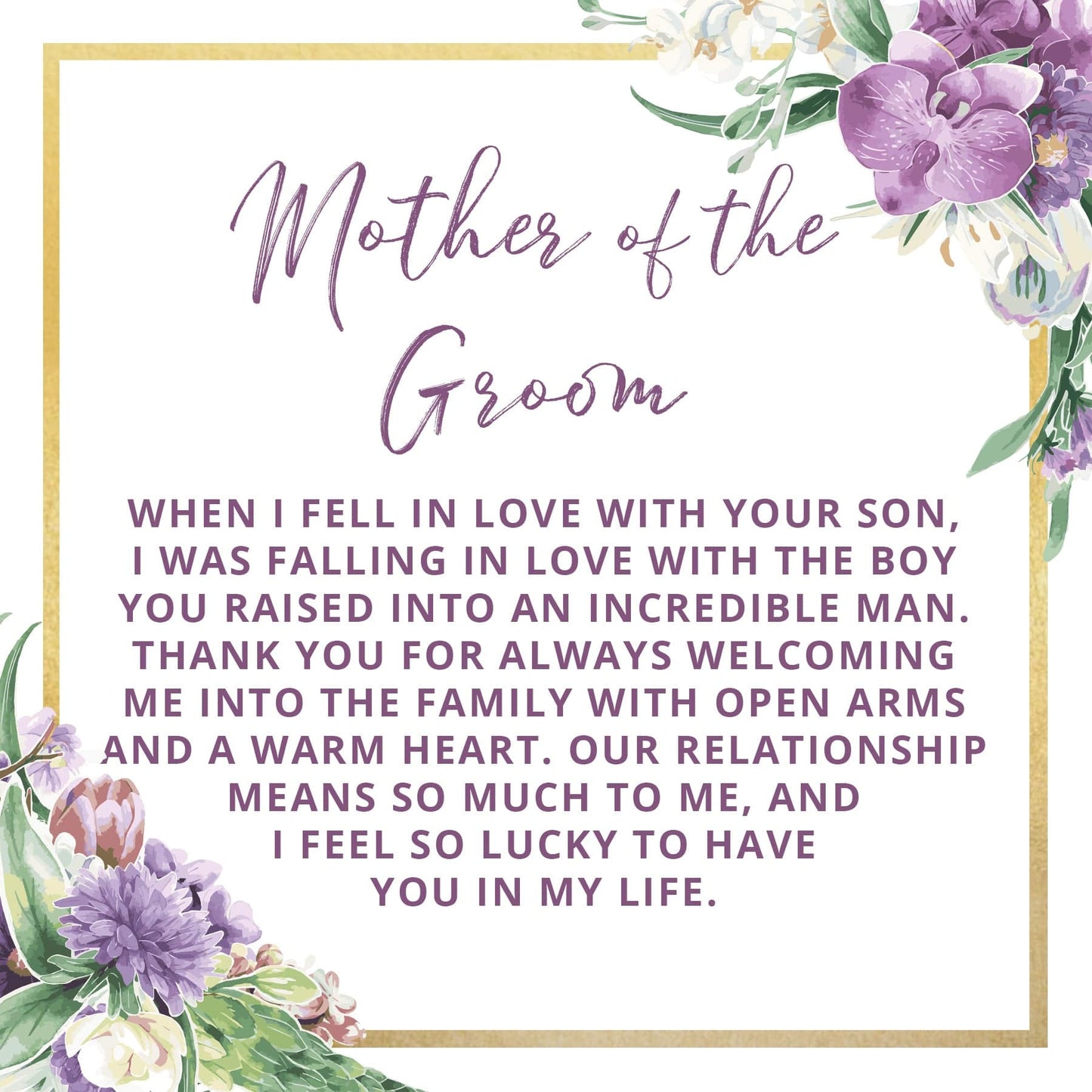 Mother of the Groom Spa Gift Box