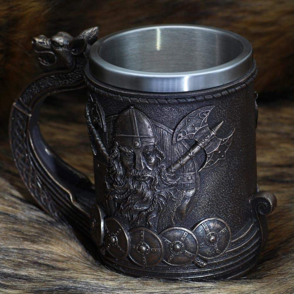 Viking Warrior Tankard Mug