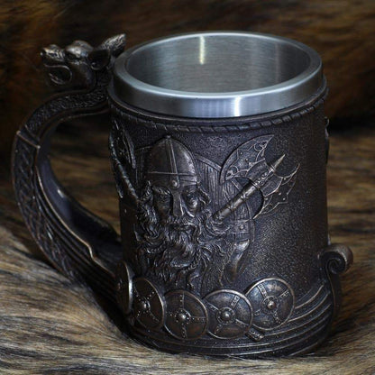 Viking Warrior Tankard Mug