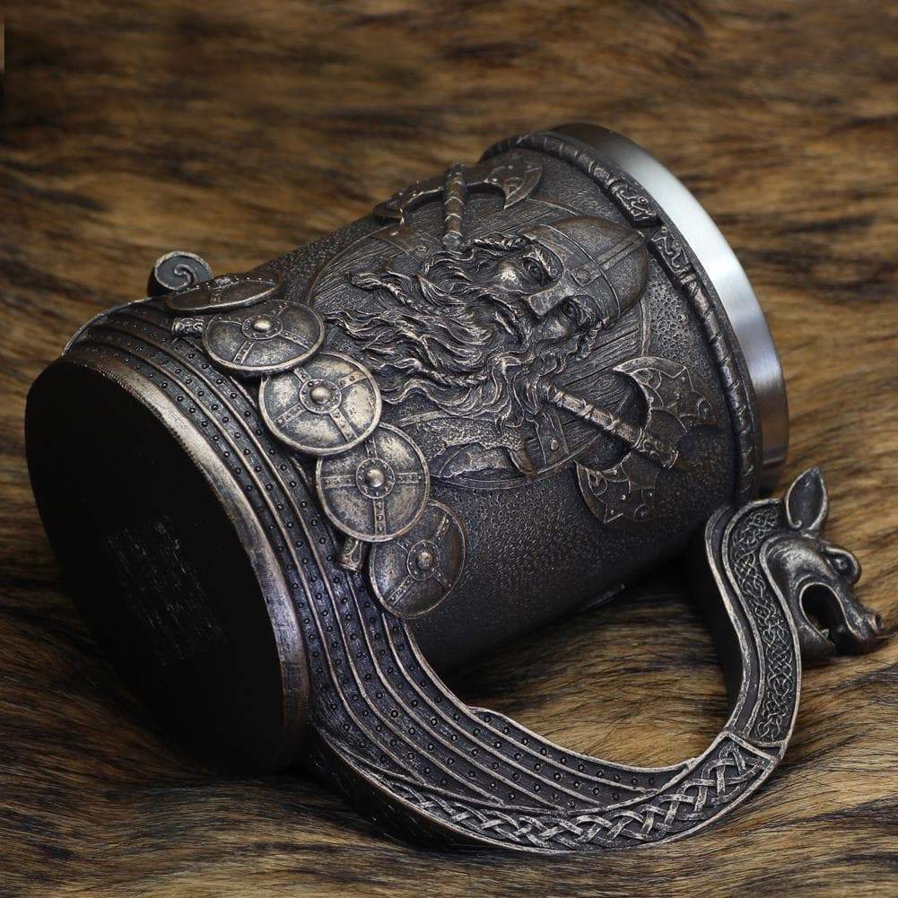 Viking Warrior Tankard Mug