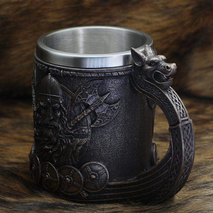 Viking Warrior Tankard Mug