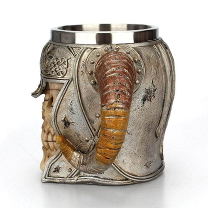 Vikings Goat Horns Stainless Steel Mug - Bundles