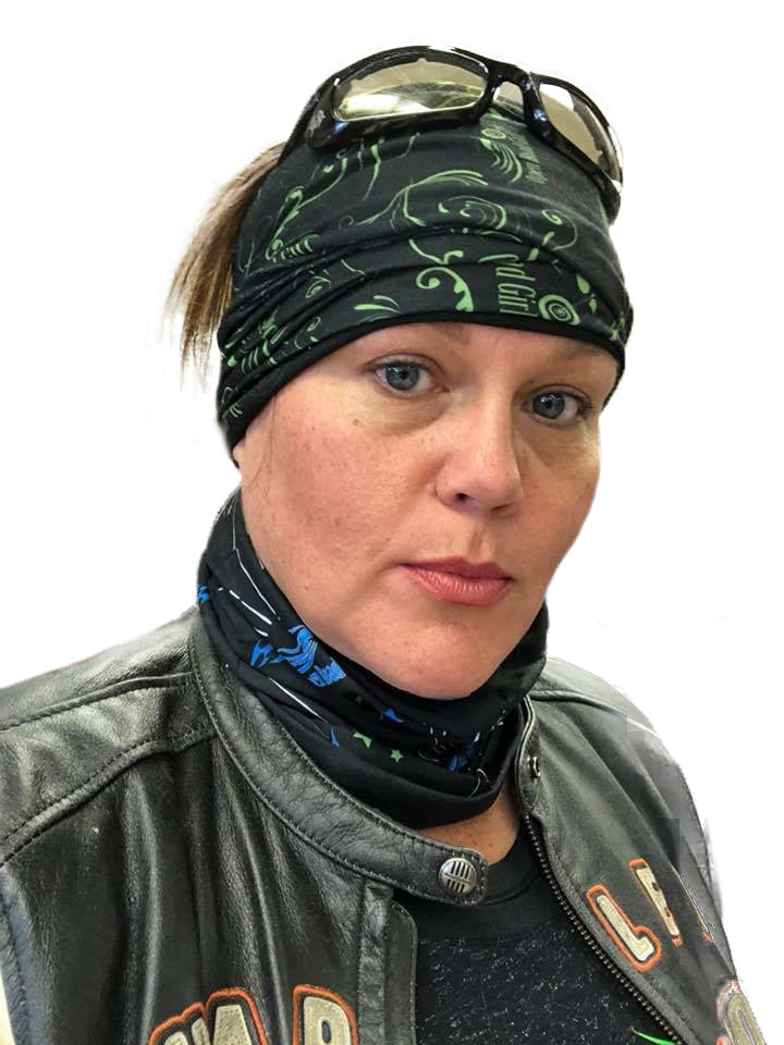 Scatter Open Road Girl Neck Gaiter 7 Colors