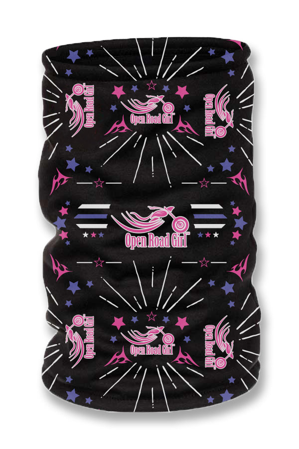 Star Open Road Girl Neck Gaiter 4 Colors