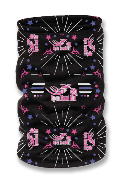 Star Open Road Girl Neck Gaiter 4 Colors